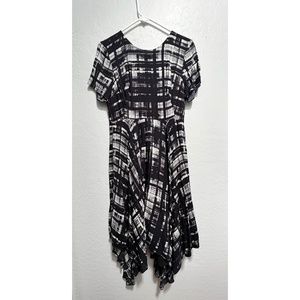 Corey Lynn Calter Painted Plaid Night Out dress